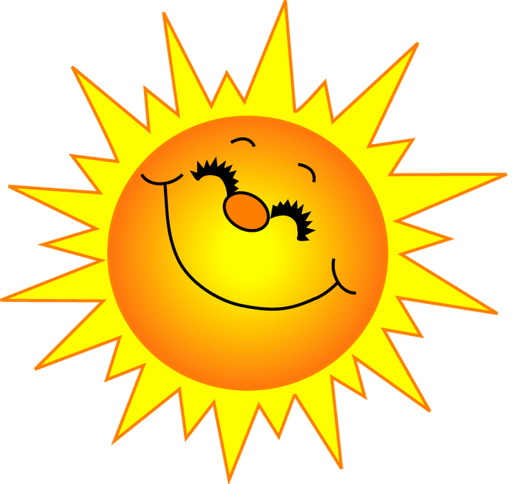 clip art happy face sun - photo #29