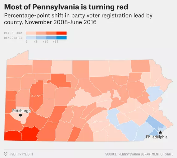 A Look at Bucks PA's Most Critical Swing County (Maps) PoliticsPA