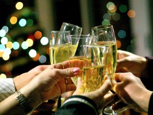 champagne toast