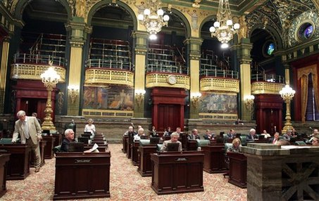 State Senate chambers