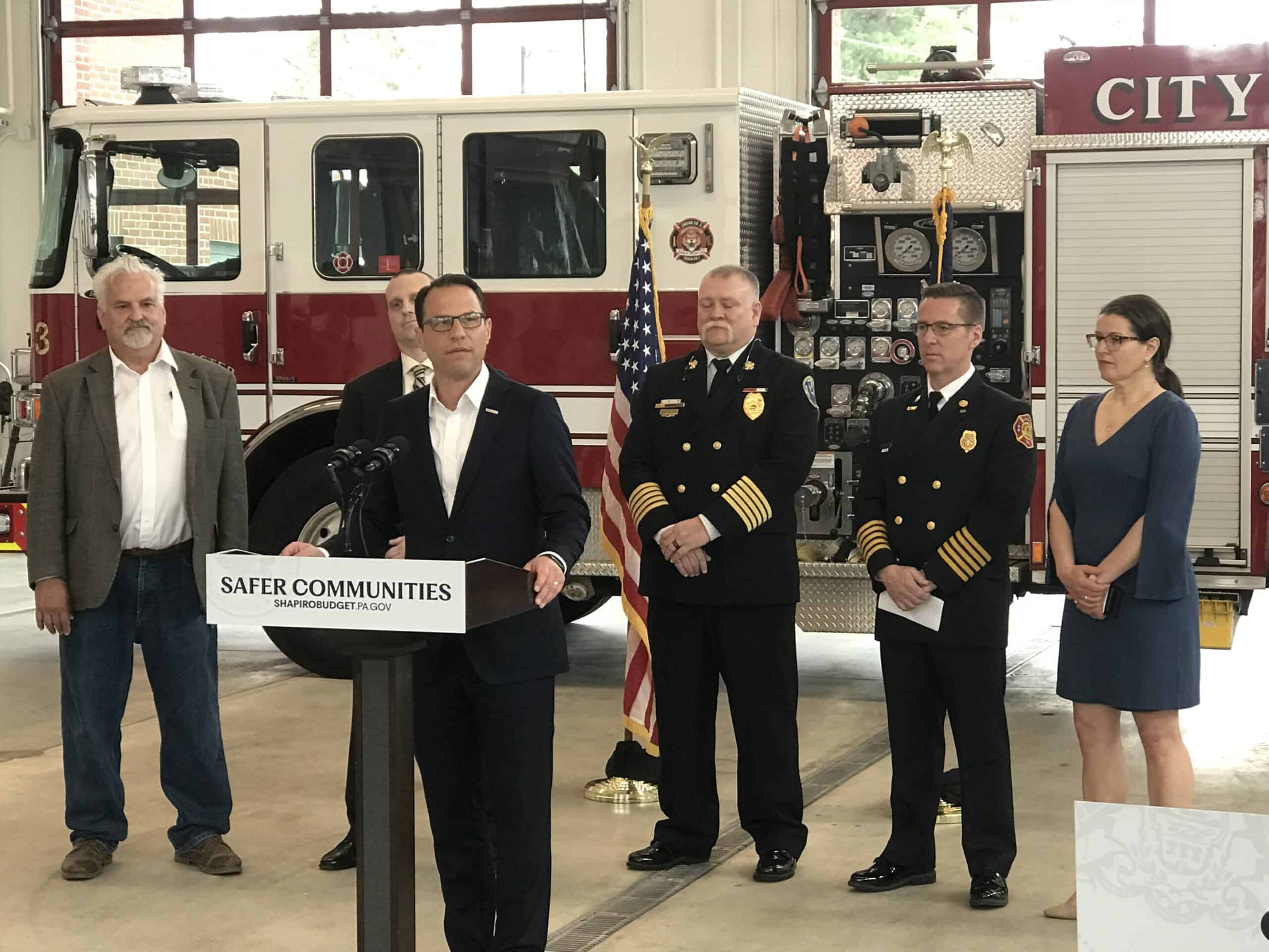 Gov. Shapiro in Lancaster