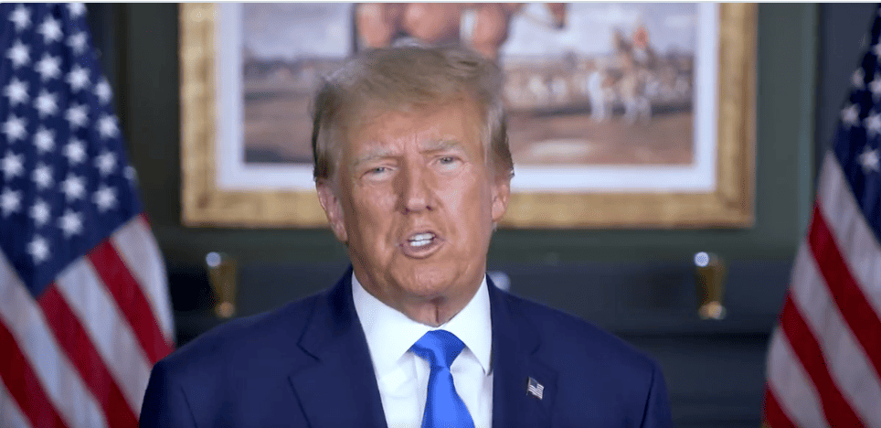 Former president Donald Trump
