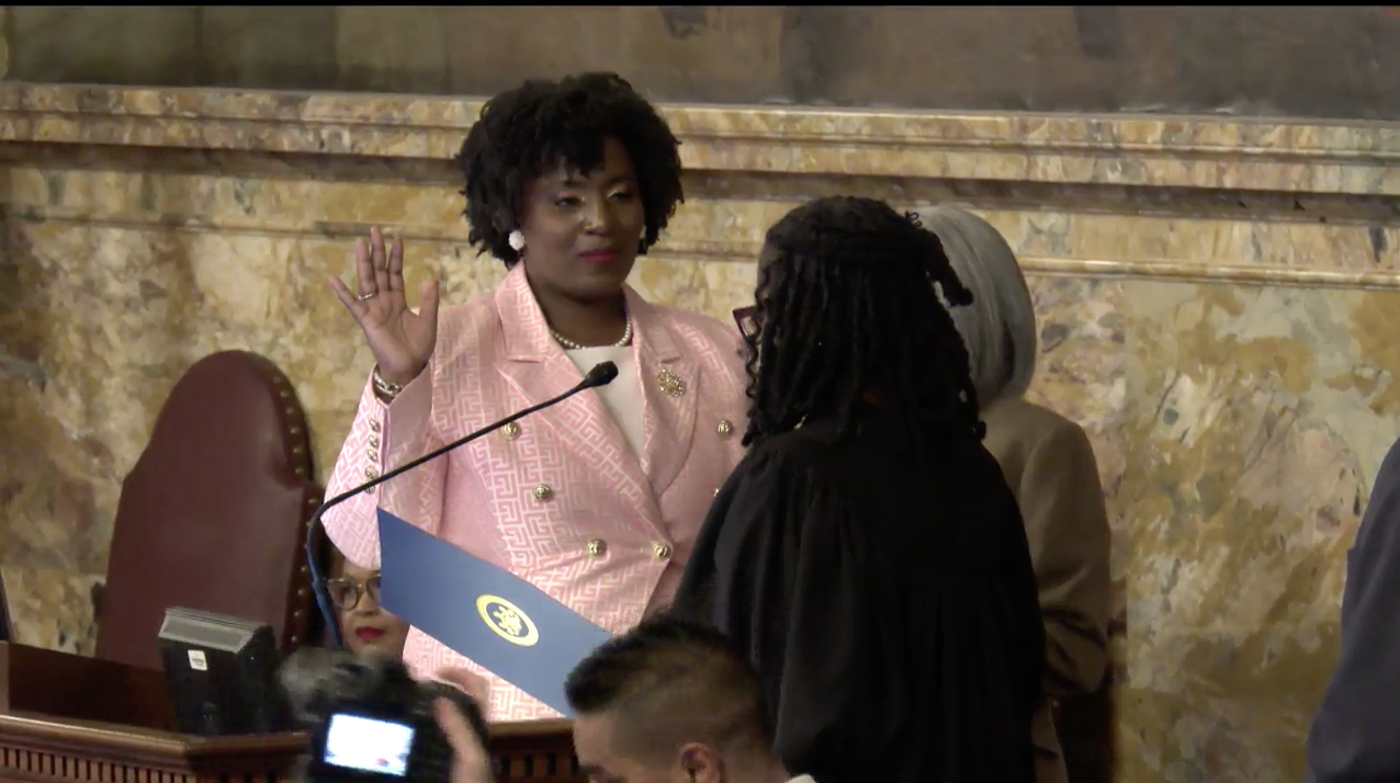 Joanna McClinton sworn in as Speaker of the PA House