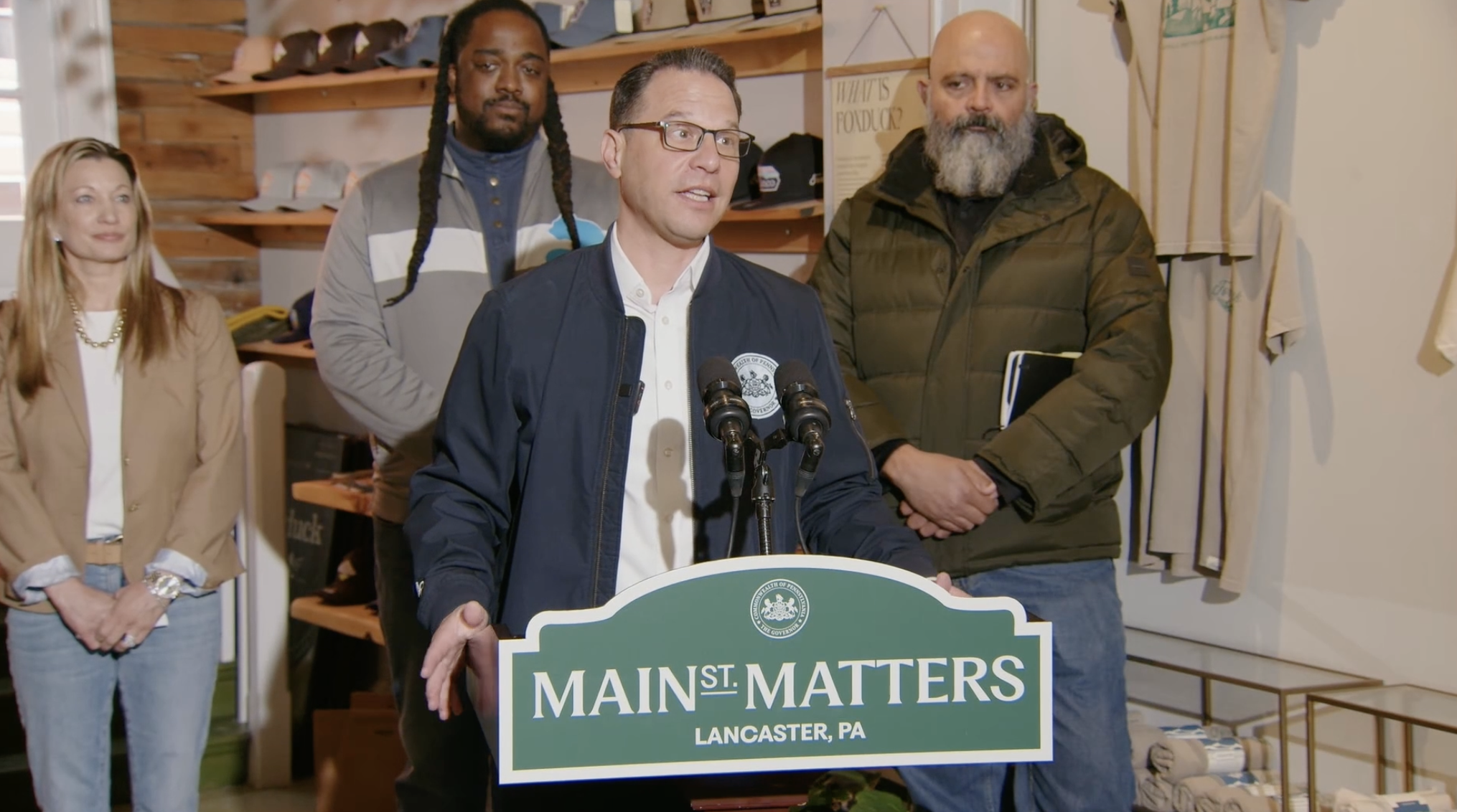 Gov. Shapiro Main Street Matters